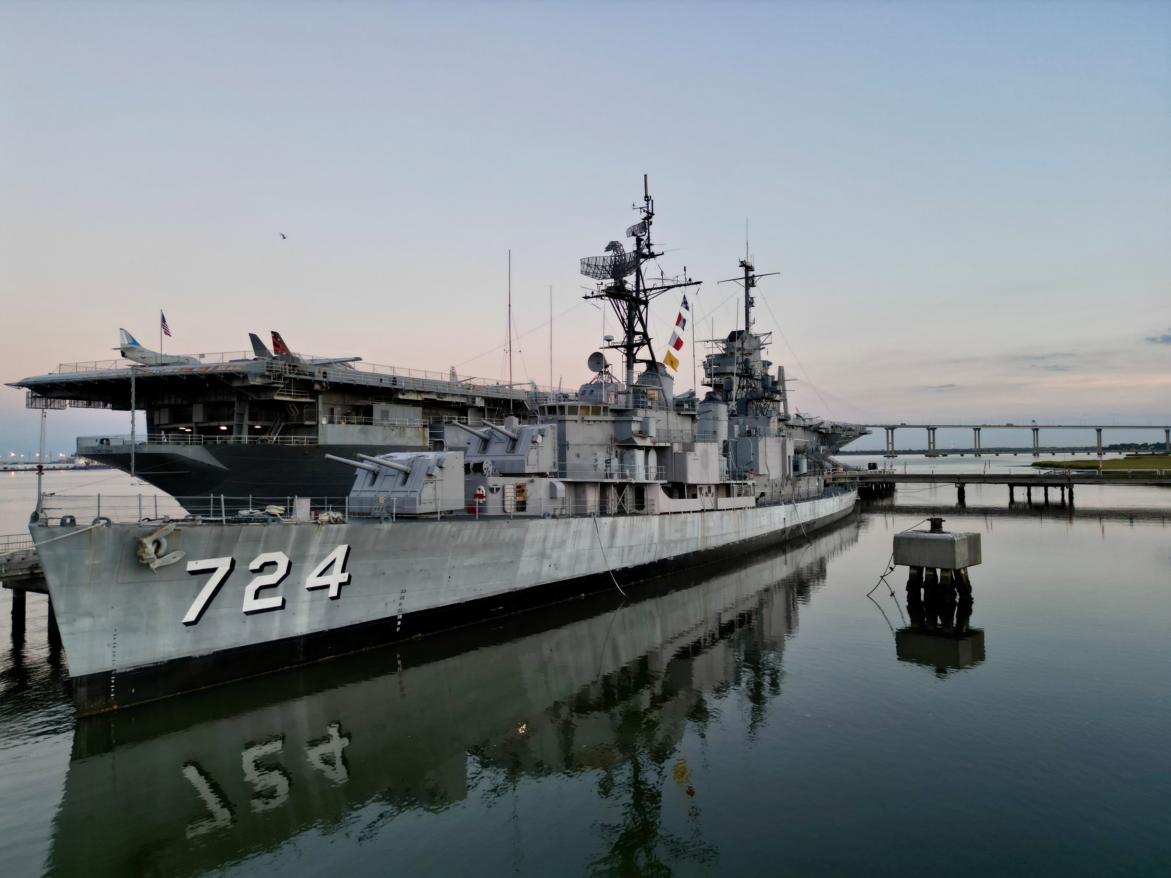 USS Laffey berthed at Patriots Point Naval & Maritime Museum, Mount Pleasant, SC